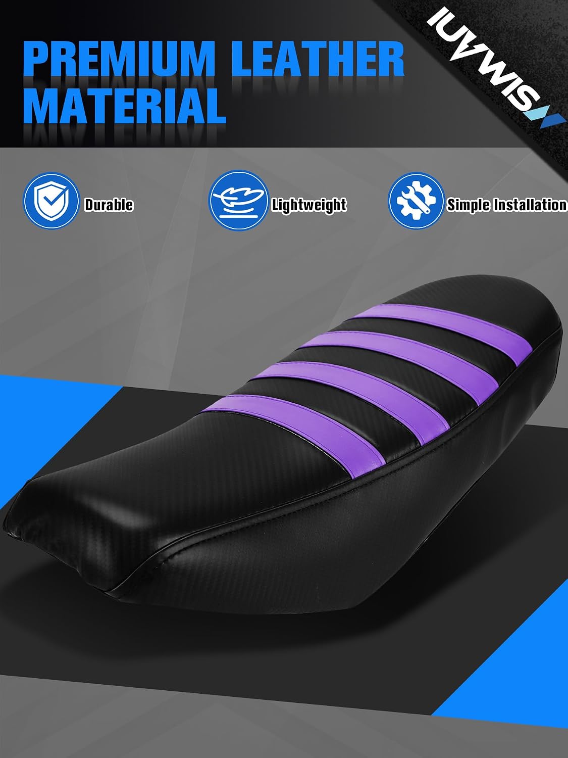 Electric Dirt Bike Seat Cover for Talaria Sting MX3/R MX4 MX5/Pro Electric Bike Purple