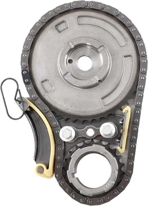 Kit de corrente de distribuição do motor Gledewen com tensionador para GM V8 4.3L a 6.6L – Referências 9-4205 e 9-5490