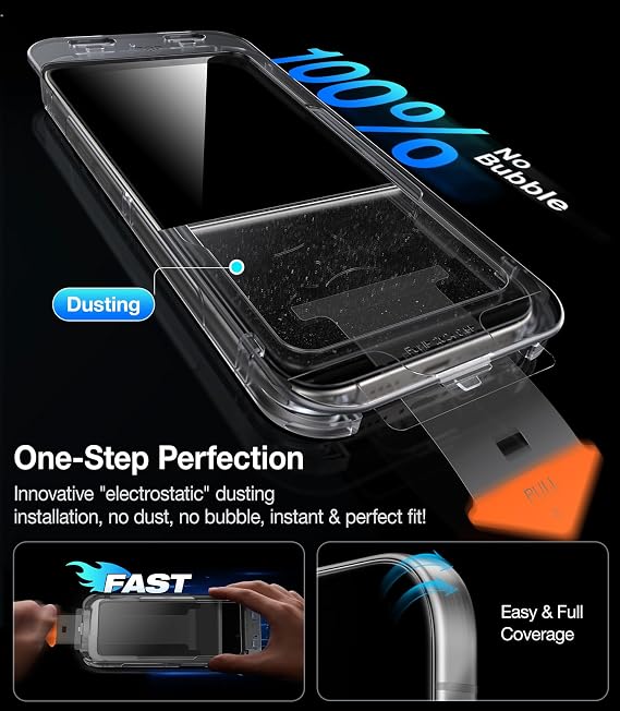 UltraGlass for iPhone 16 Privacy (Screen Protector+ Camera Protector) White Titanium