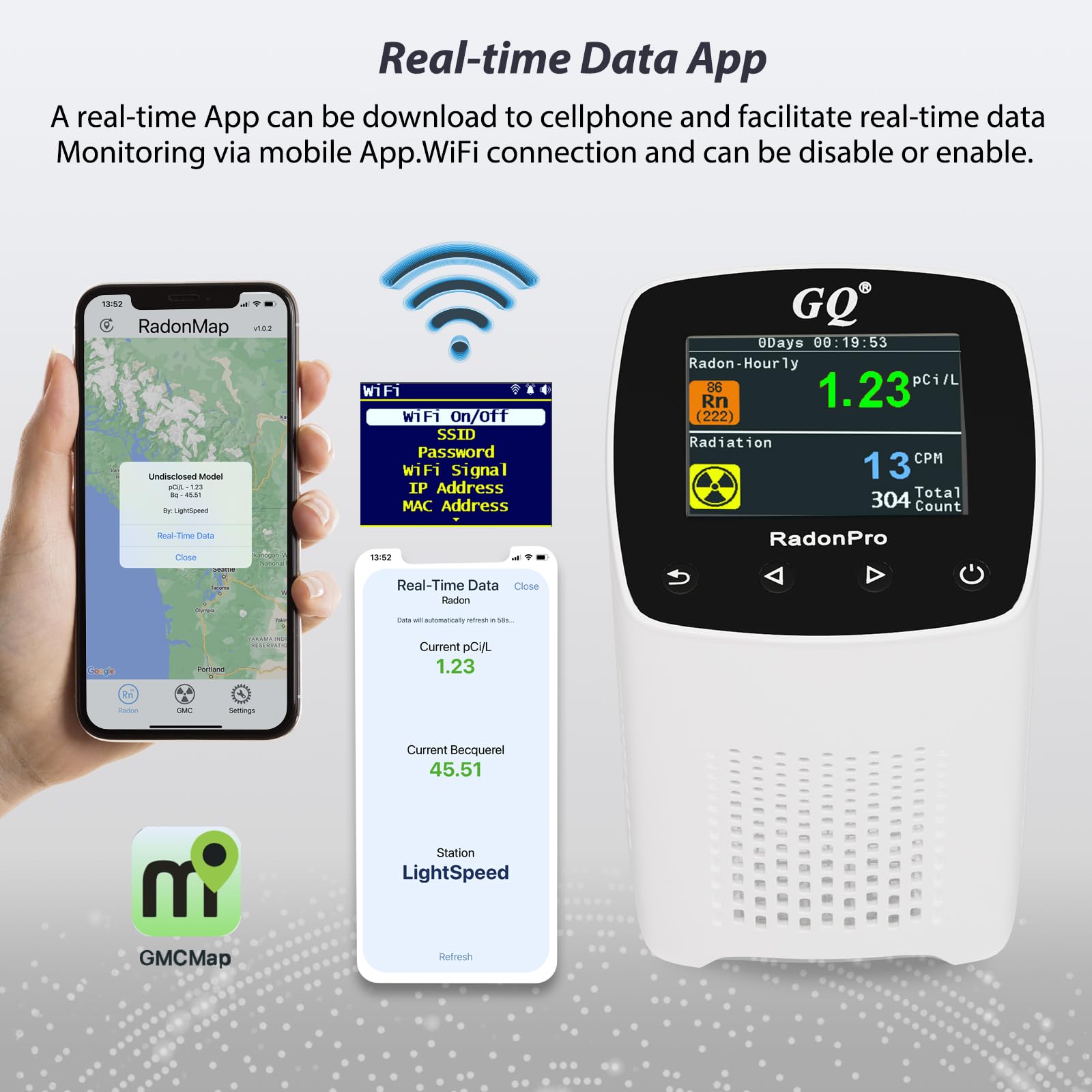 GQ Radon Detector: Protect Your Home from Radon Gas -5