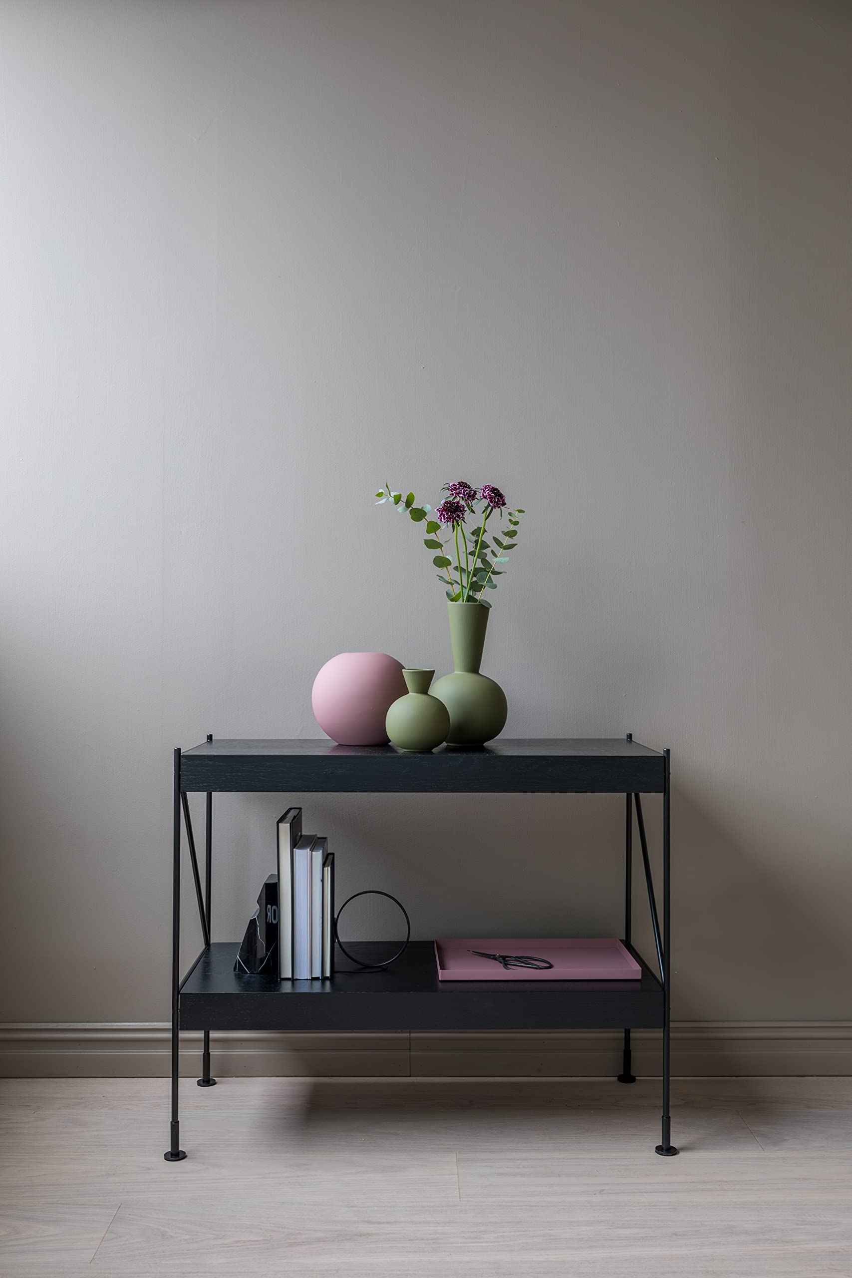 Trumpet Vase 30 cm Olive, diameter : 17, H: 30 CM - Image 2