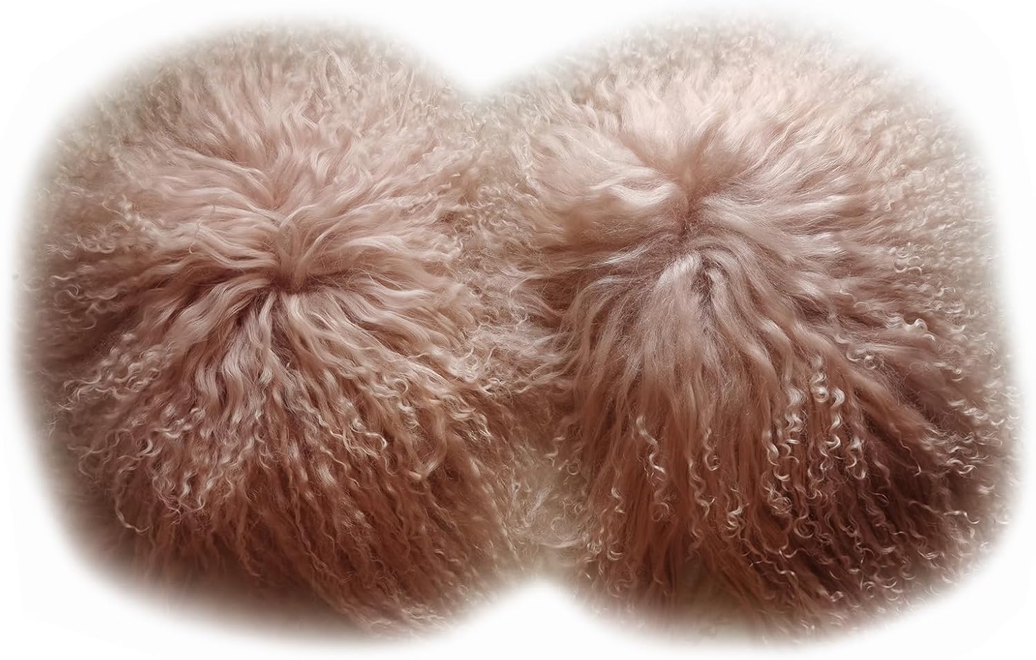 Women Real Mongolian Lamb Hair Cuffs Arm Warmer Winter Warm Sleeve Decoration for Jacket Coat