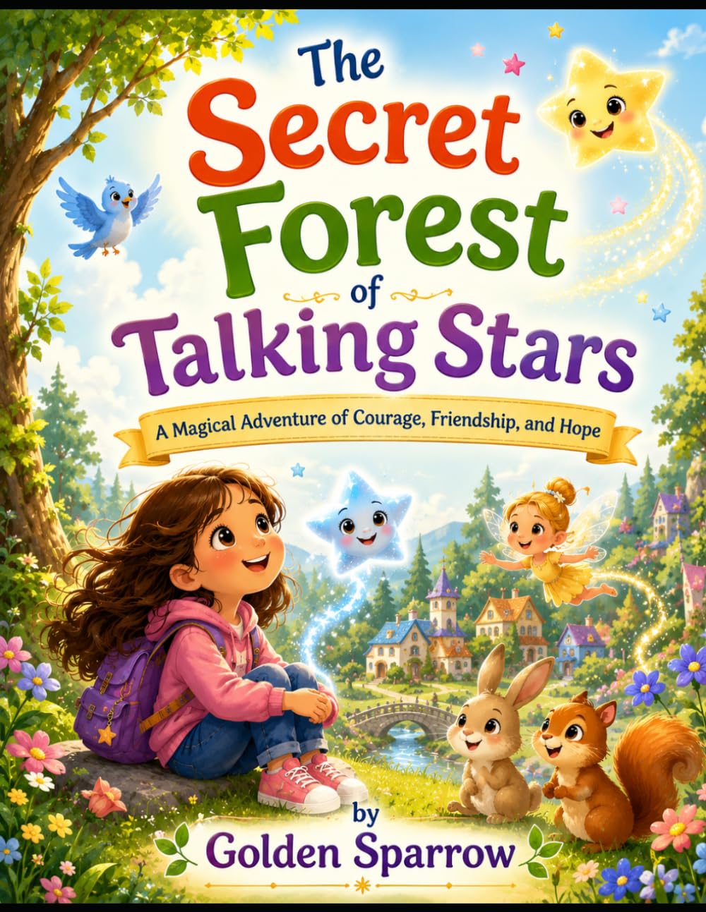 The Secret Forest of Talking Stars: A Magical Adventure of Courage, Friendship, and Hope