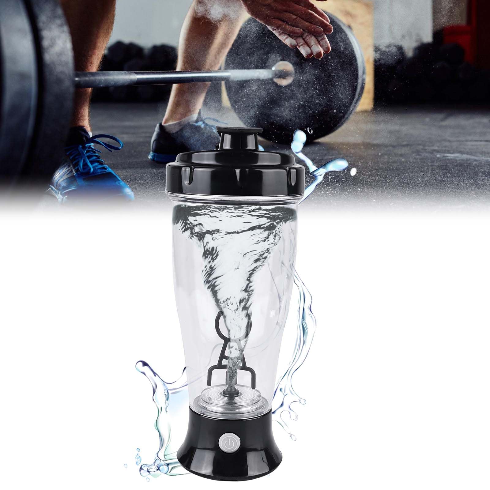 Electric Protein Shaker Bottle, Self-Stirring Cup 350 ml Electric Mixer Water Bottle Shaker Cups Blender Bottle for Creamy, Fitness Protein, Cocoa, Coffee, Shakes, Milk