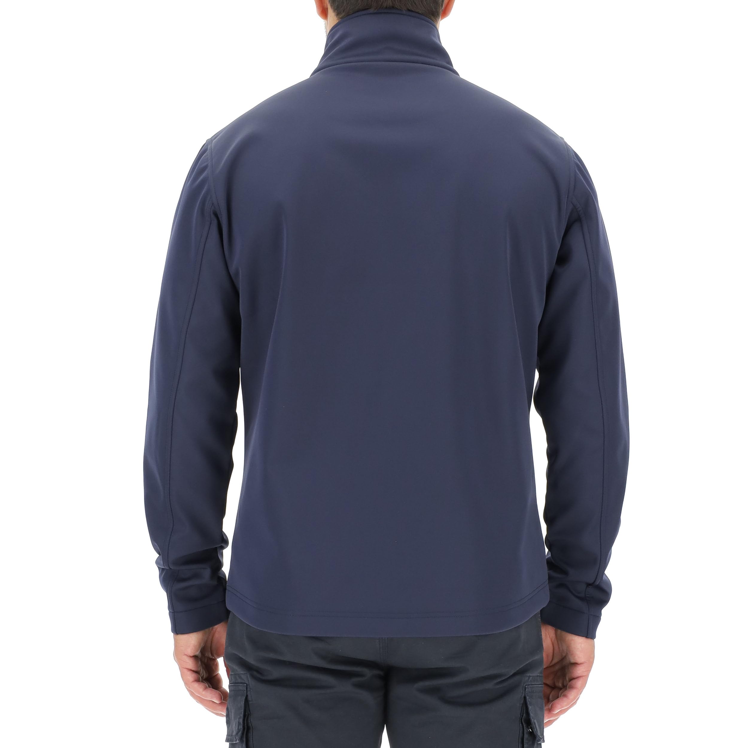 Jeep J Chaqueta Softshell Hombre Con Bolsillos de Cremallera Estampado Pequeño J23w Jacket Hombre