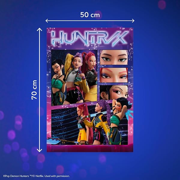 Clementoni Puzzle 1000 Pezzi per Adulti e Ragazzi, Illustrazione con Tema K-pop Demon Hunters, Idea Regalo, Made in Italy, 70x50 cm, Poster Incluso, 37125 - 5