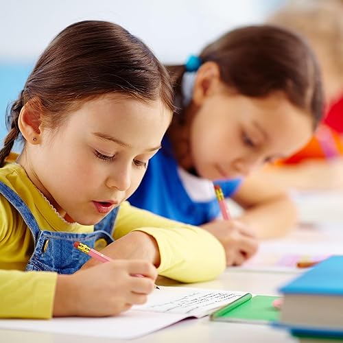 Miniatura 6 de Bercoor Paquete de 100 lápices de golf rosados, preafilados, 4 pulgadas, HB, hexagonal, corto, para boda, baby shower, golf, escuela, oficina