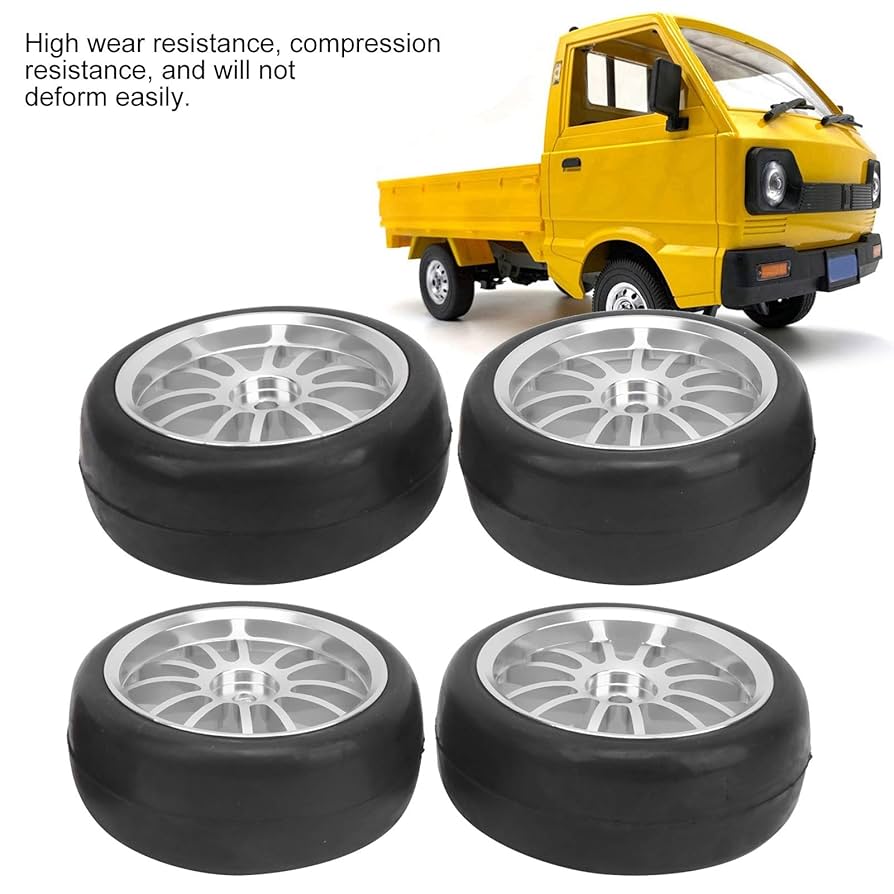 wpl トラクサス　タイヤホイール WPL JAPAN 専用大径アルミホイール＆オフロードタイヤセット