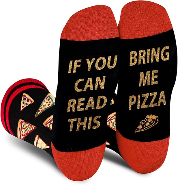 AGRIMONY If You Can Read This Bring Me Something - Funny Novelty Socks for Men Women Teenage - Gifts for Christmas Birthday Valentines