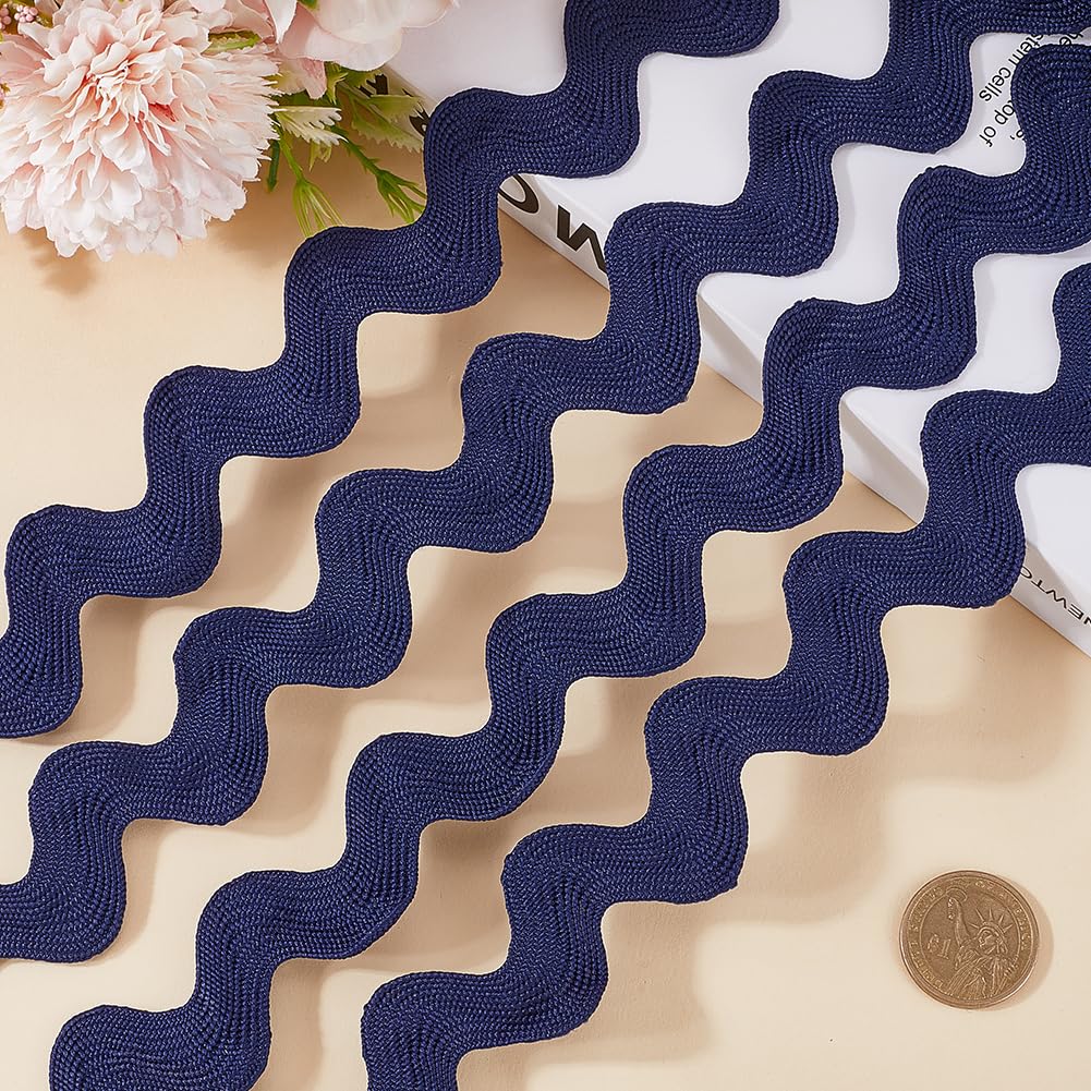 Snapklik.com : 1.34 Inch Giant Rick Rack Trim Jumbo RIC Rac Ribbon Huge ...