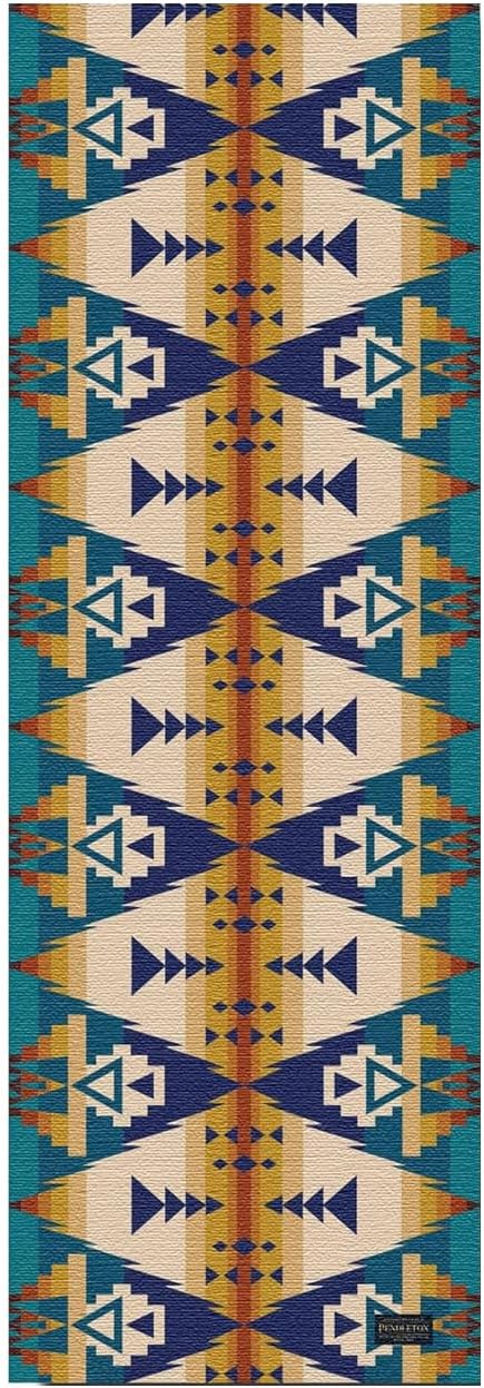 Pendleton x Yune Yoga 5mm PER Yoga Mat Premium All Purpose Exercise and Fitness Mat, Eco-Friendly, Extra Thick, Non-Slip, Anti-Tear New Designs