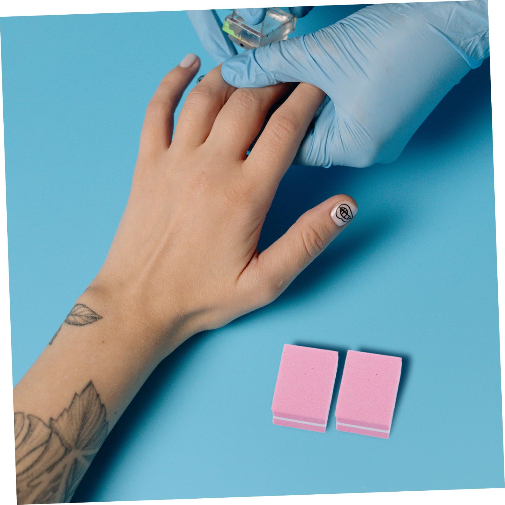 FRCOLOR 150pezzi Buffer Block Per Unghie Strumenti Per Manicure Per Lucidatura e Modellatura Unghie Naturali e Acriliche