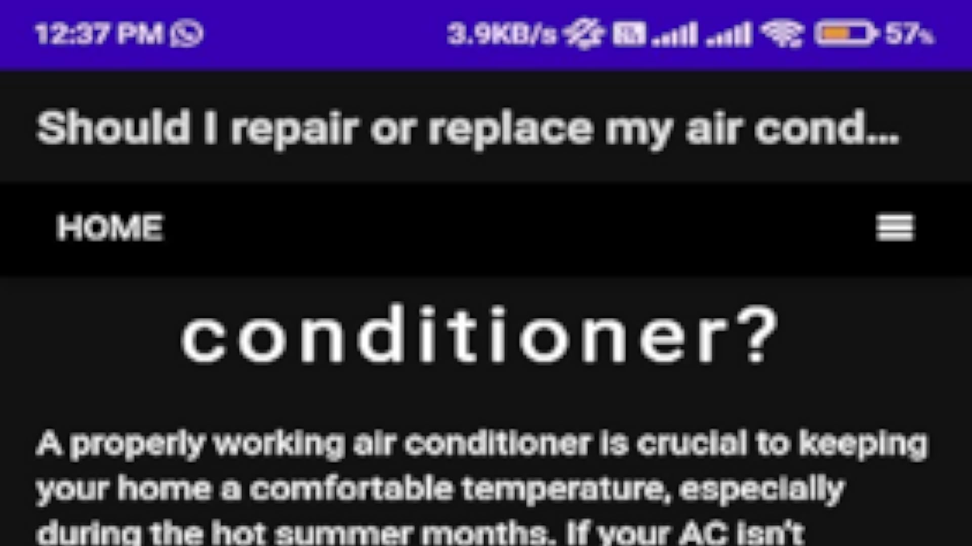 Should I repair or replace my air conditioner? App on Amazon Appstore