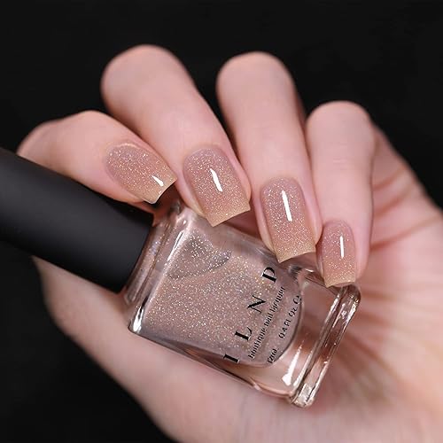 Miniatura 1417 de ILNP Madison Ave Esmalte de uñas holográfico metálico rosa antiguo
