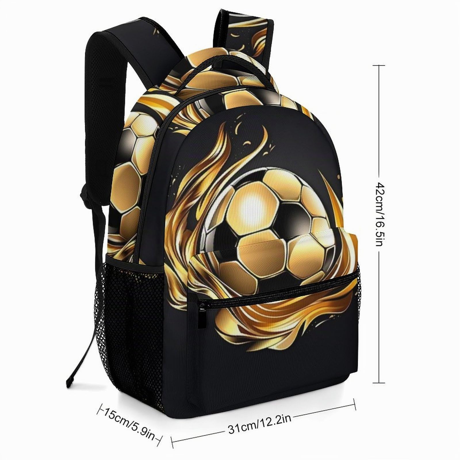 Sacs À Dos football Cartables Enfants Sport Sacs D'école Sac Ecole Sac De Livre Pour Garcon Filles One Size