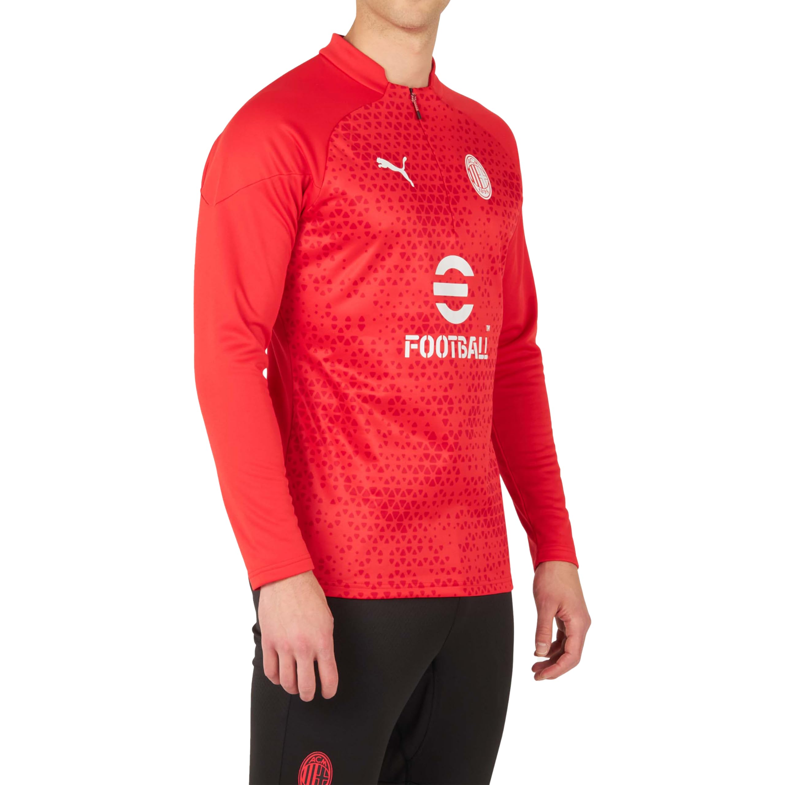 Puma ACM Training 1/4 Zip Top Camiseta AC Milan Unisex Adulto