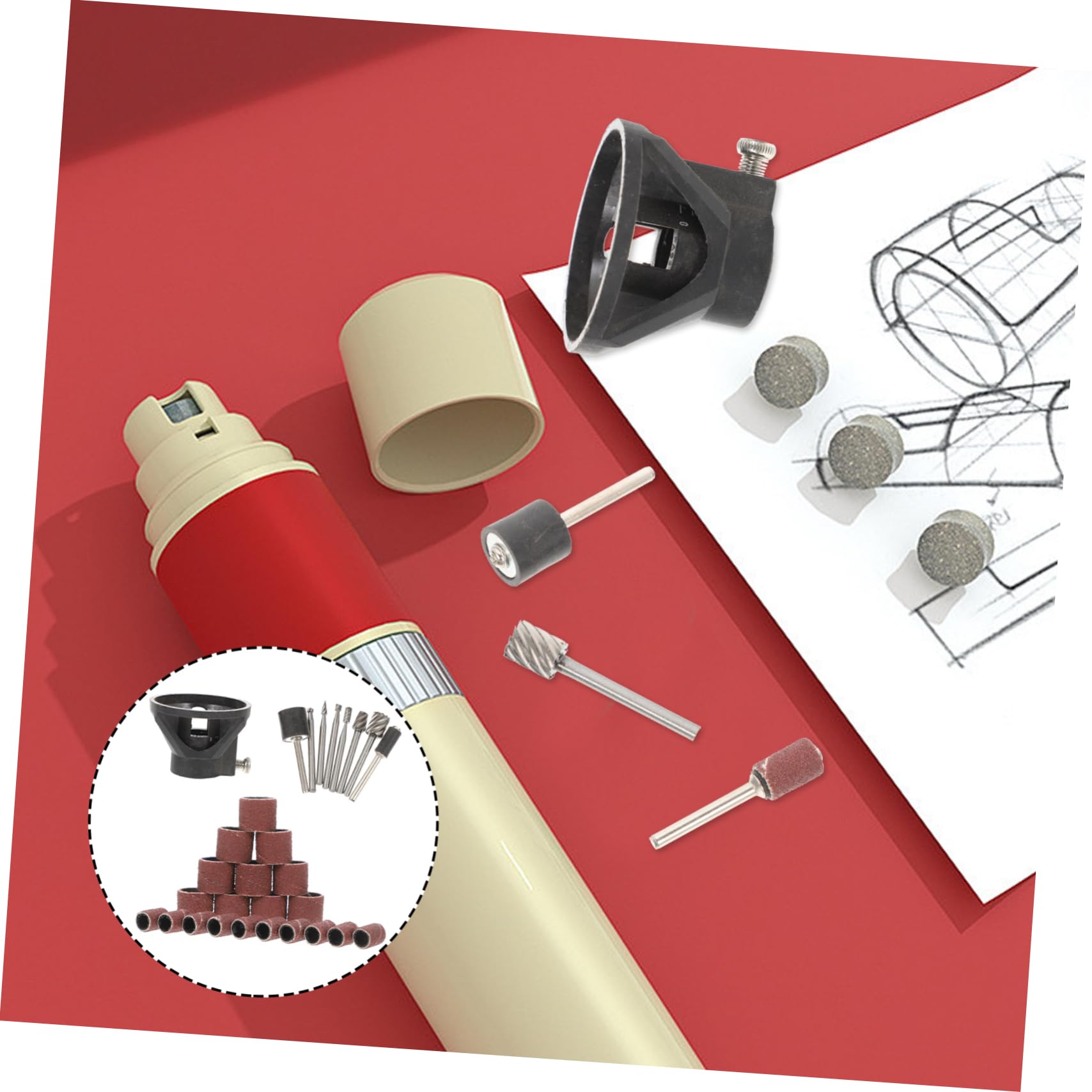 POPETPOP 4ensembles Outils De Beauté pour De Chiens Kit De Tonte De Griffes pour Chiens Et Chats De Coupe- Pratique pour Animaux Domestiques