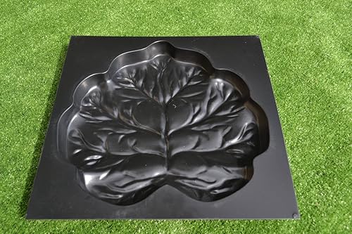 Miniatura 5 de Moldes de hormigón Vendido Set 2 piezas Hojas Moldes Stepping Stone Molde de hormigón para camino de jardín S09