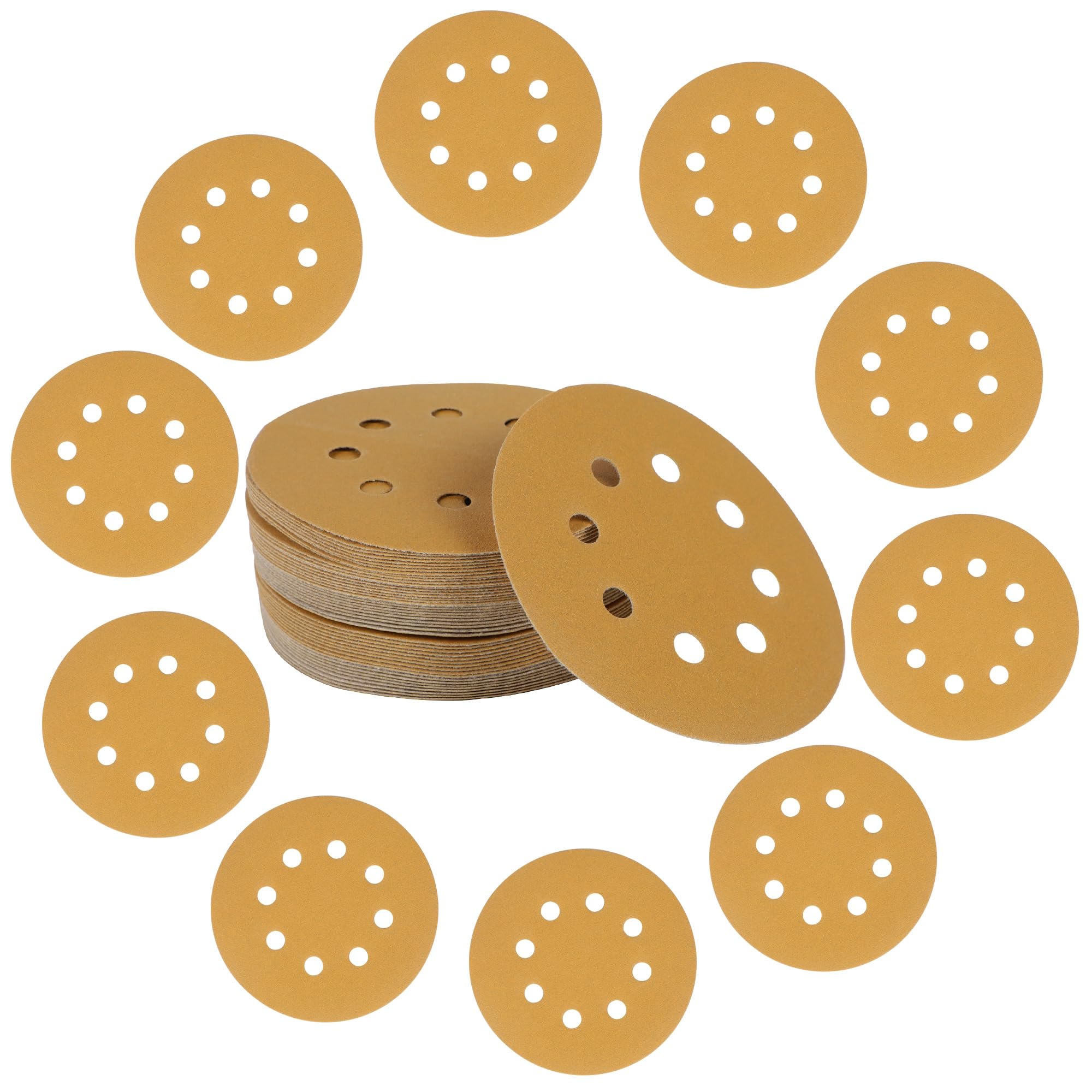 220 Grit Sandpaper Inch Disc Sanding Disc Hook And Loop Keeimp