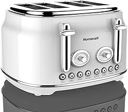 Homeart Artisan Toaster, 4 Slice, Cream - coolthings.us