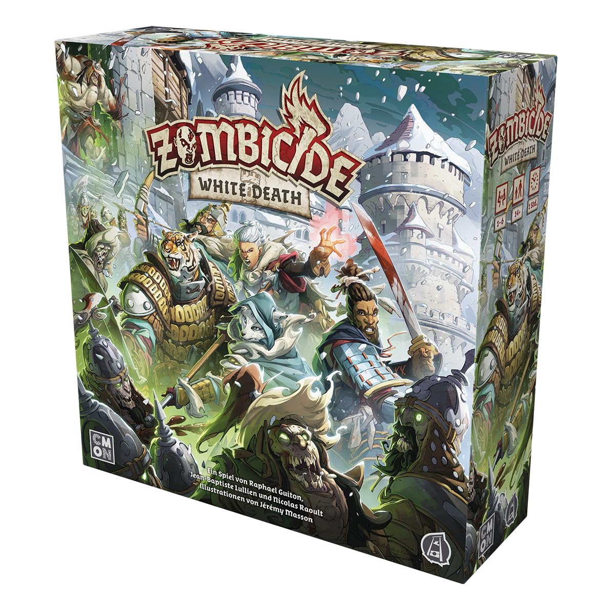 CMON, Zombicide: White Death, Grundspiel, Kennerspiel, Deutsch