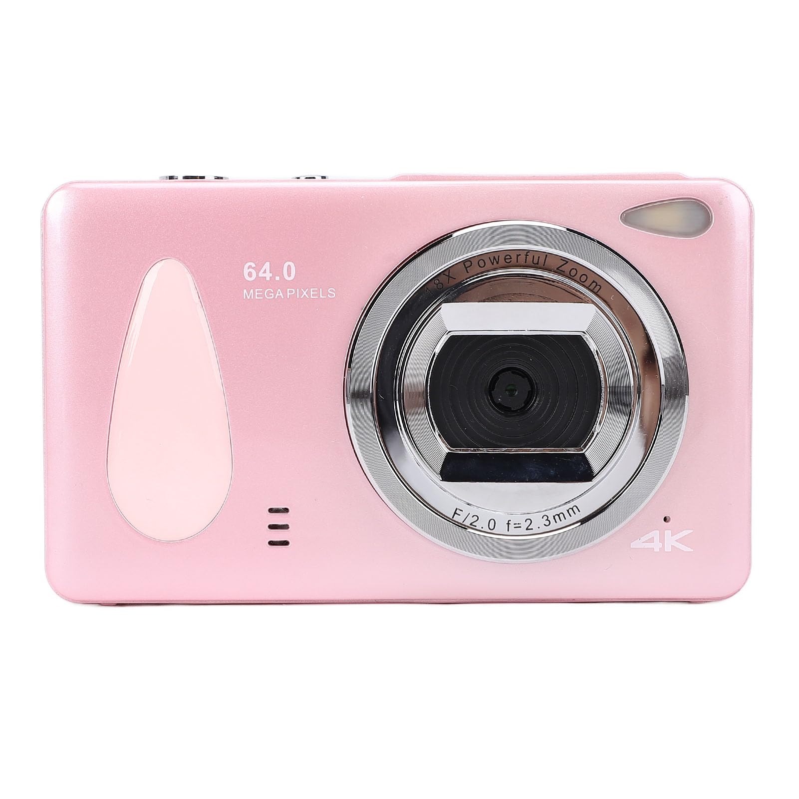 4K Digital Camera, 64MP 18X Zoom Video Camcorder Auto Focus with 2.8 Inch Screen and LED Fill Light, Compact Travel Camera Loop Recording for Selfie Vlog (Roseate)-picture-36
