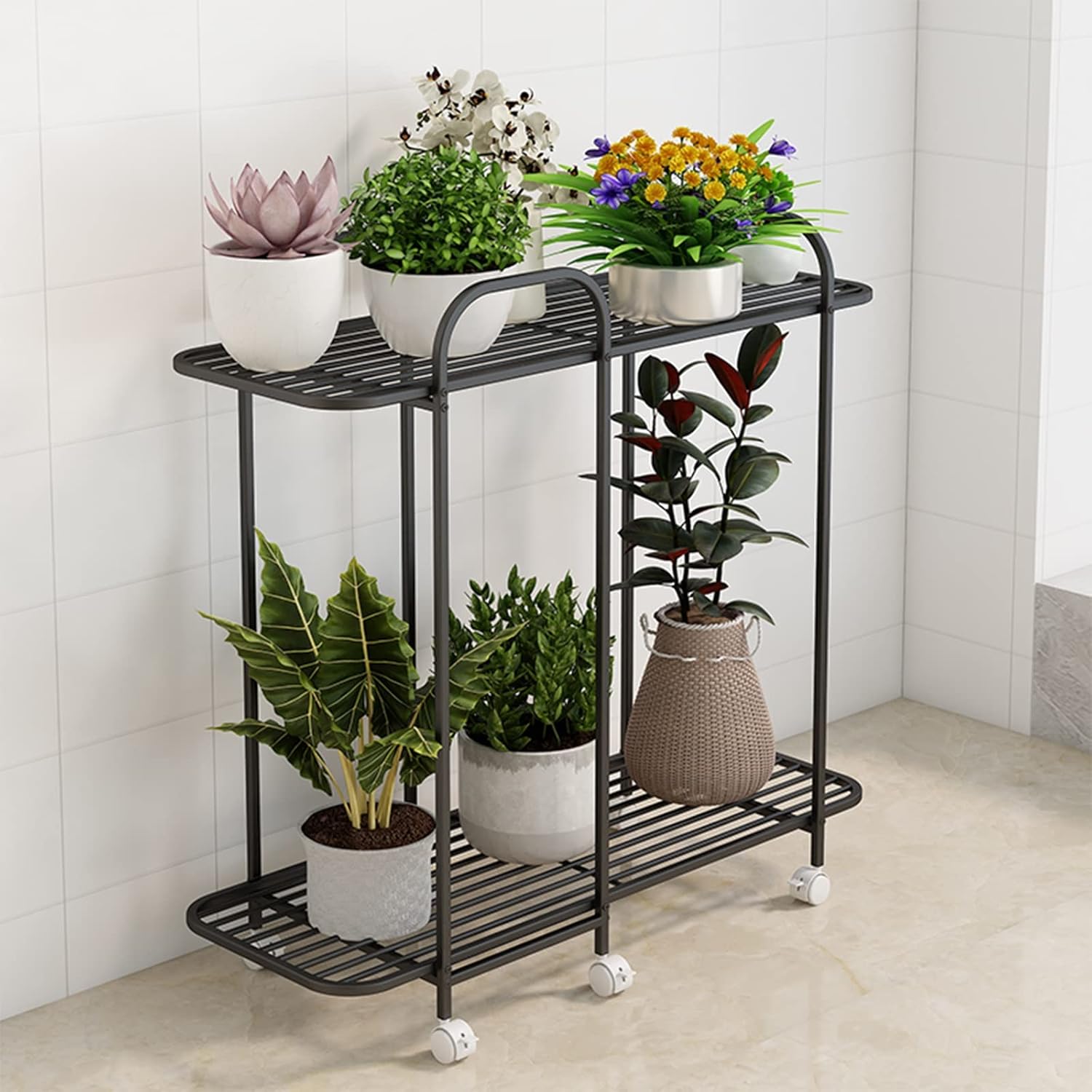 アンティーク 総欅材 ローテーブル 植物台 展示台 古道具 無垢材 y74