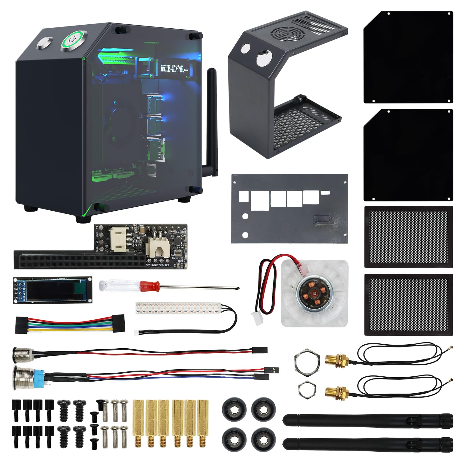 Amazon.com: Jetson Orin NX Kit & Jetson Nano Case with Cooling Fan