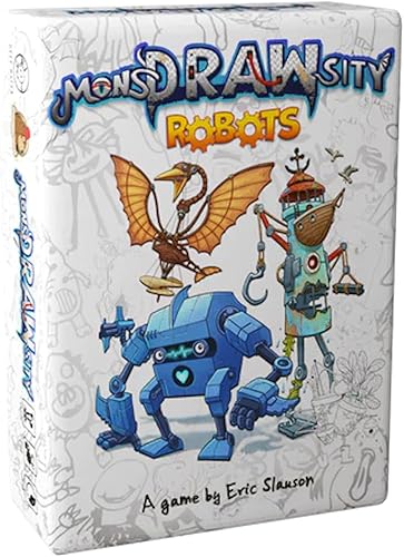 Miniatura 3 de MonsDRAWsity The Board Game Deluxe Edition Core Game, Robots and Cute Creatures Expansiones incluidas (3 artículos)