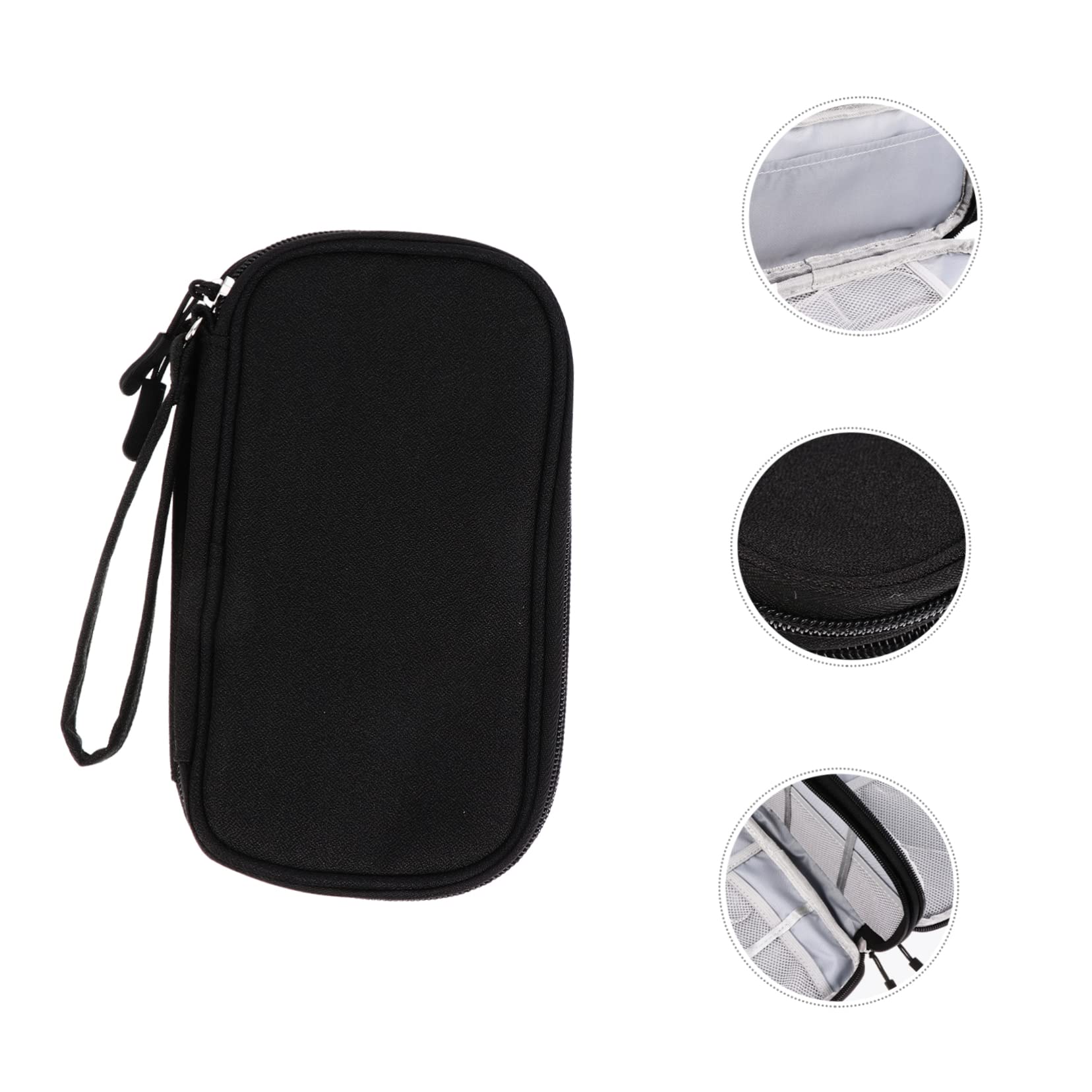 OSALADI 3 Pezzi Set Di Organizer Per Dispositivi Elettronici Multiuso Supporto Per Caricabatterie Custodia Per Auricolari Custodia Per Cavi Da Viaggio