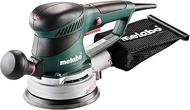 Metabo Exzenterschleifer SXE 450 TurboTec – 600129000 – Mit patentierter Duo-Schwingkreisverstellung, Vario (V)-Elektronik u. v. m. – Nennaufnahmeleistung: 350 W – 4 m Kabellänge
