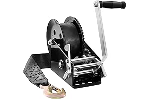 VEVOR 3500 lbs Capacity Boat Trailer Winch for Easy Towing