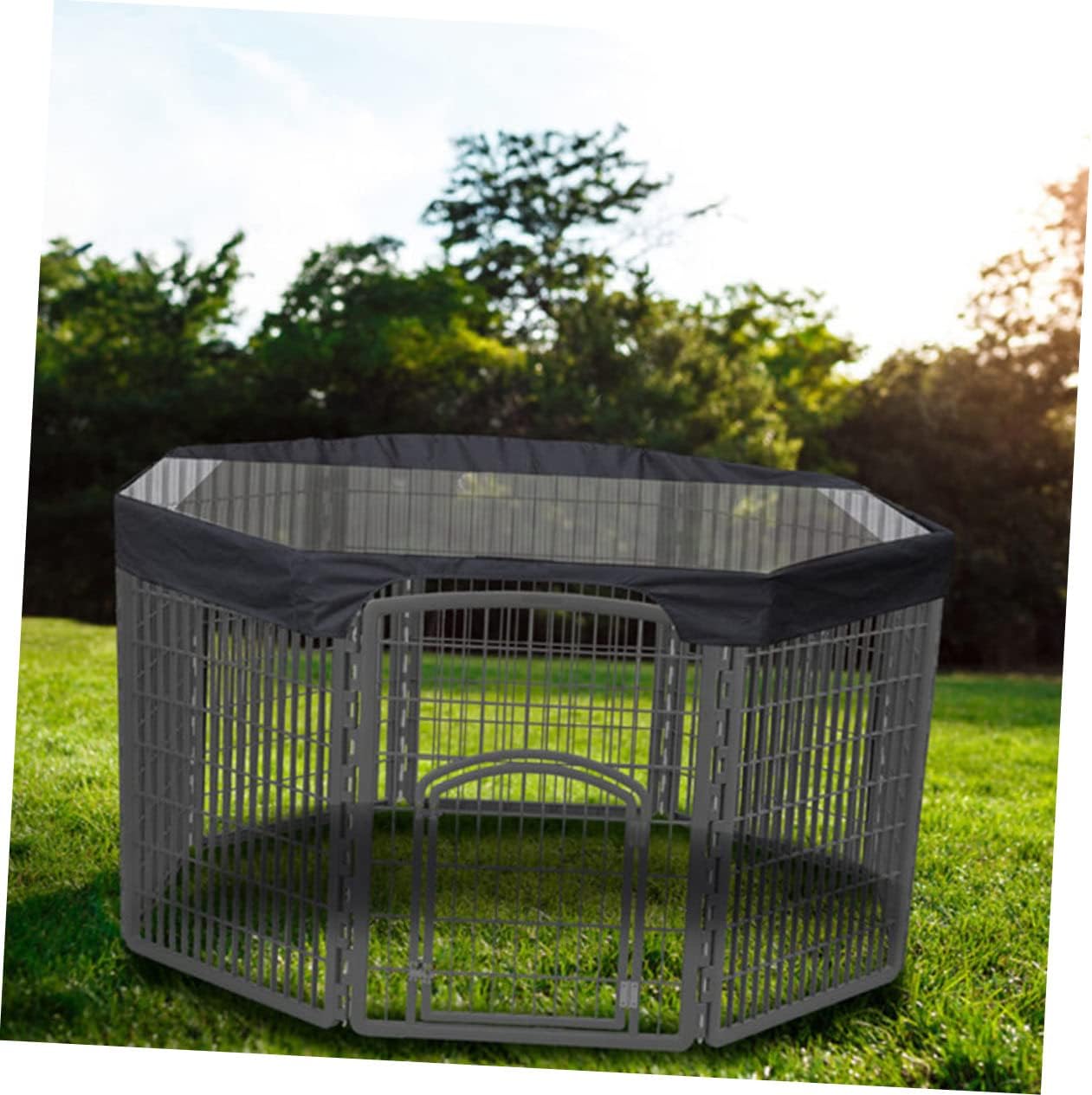 Pet Cage Cover Dog Crate Cover Outdoor Dog Cage Sun Shade for Puppy Kennel