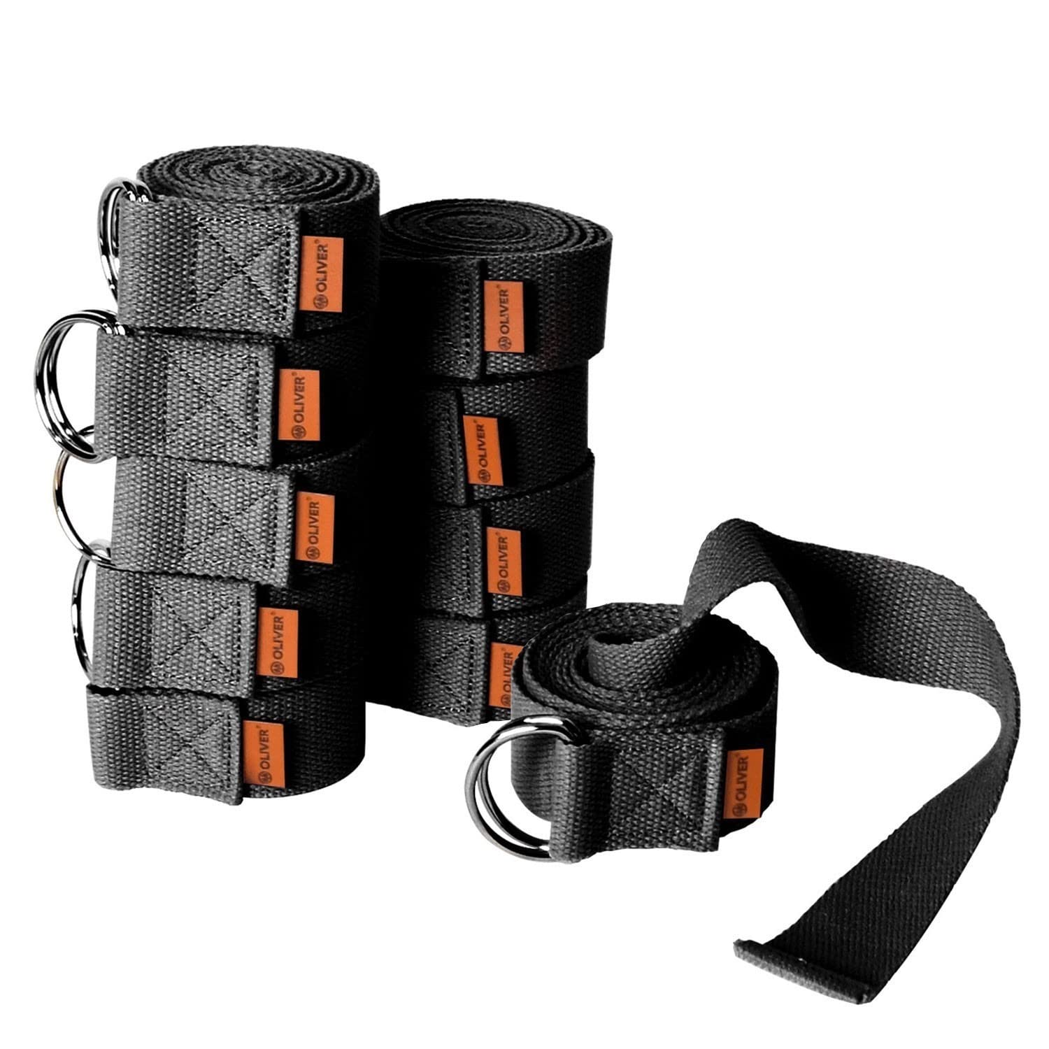 Oliver Cinghia per Allenamento Fascia Fitness per Stretching Yoga Pilates Palestra a Casa Accessorio Sportivo Adulti