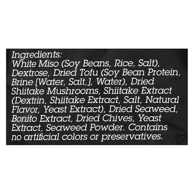 Sushi Chef Sopa White Miso Estilo Japonés 5oz (Pack de 12) miniatura 3