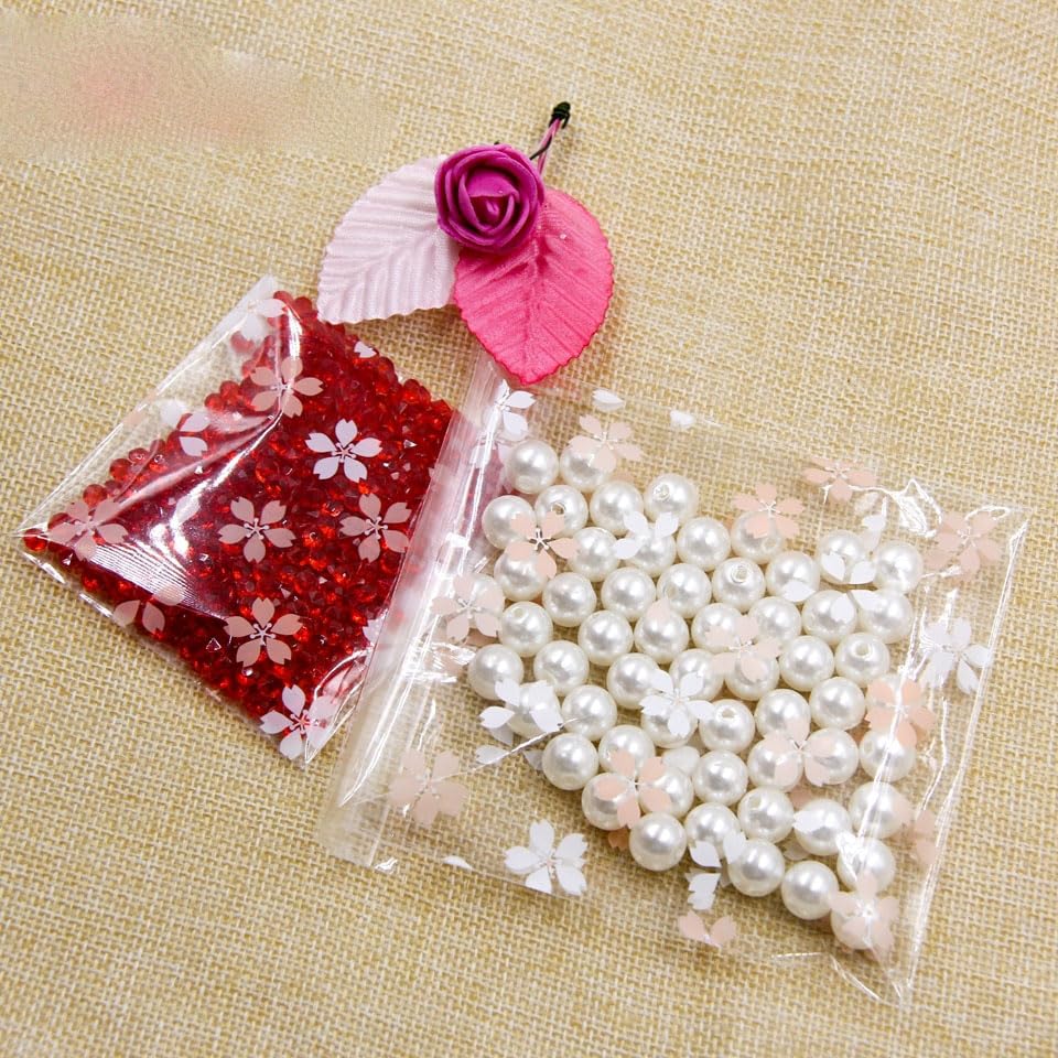 100 Stück Gänseblümchen Süßigkeitentüten Mit Zwickel – 15x22,9 Cm, Mit Goldenen Bindebändern