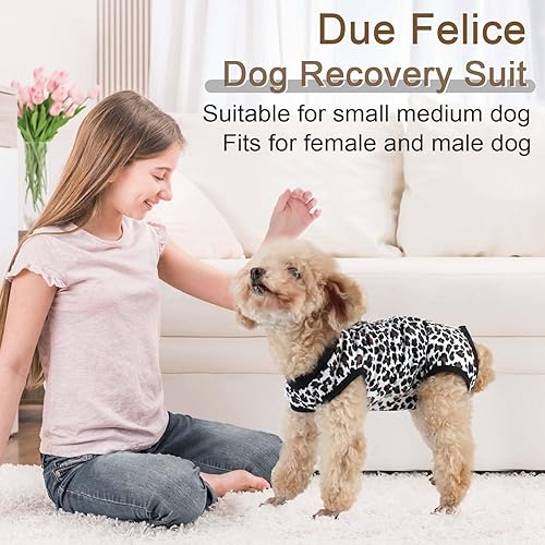 Miniatura 21 de Traje de cirugía para perros, traje de recuperación de esterilización femenina para perros, traje de recuperación quirúrgica para perras, traje