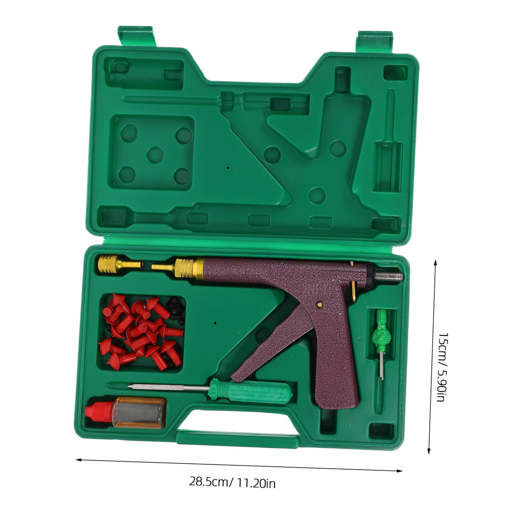 Cabilock Motorcycle Tire Repairing Tool Kit Quick Efficient Tire Repair for Bikers