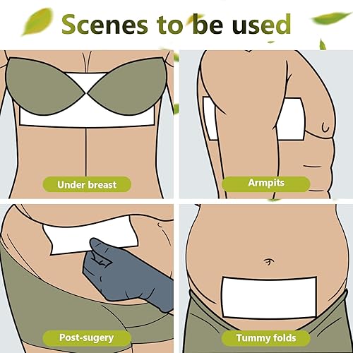 Miniatura 4 de Skinfold - 20 almohadillas absorbentes suaves precortadas desechables para incontinencia de la piel sin rozaduras para mujeres, 2 tamaños, 14 x 6