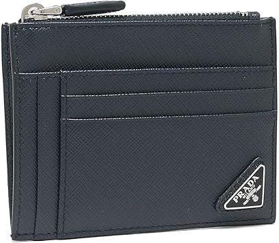 Amazon プラダ カードケース コインケース サフィアーノ トライアングルロゴ ネイビー メンズ Prada 2mc067 Qhh F0216 並行輸入品 名刺入れ Amazon プラダ カードケース コインケース サフィアーノ トライアングルロゴ ネイビー メンズ Prada 2mc067 Qhh F0216 並行輸入品 名刺入れ