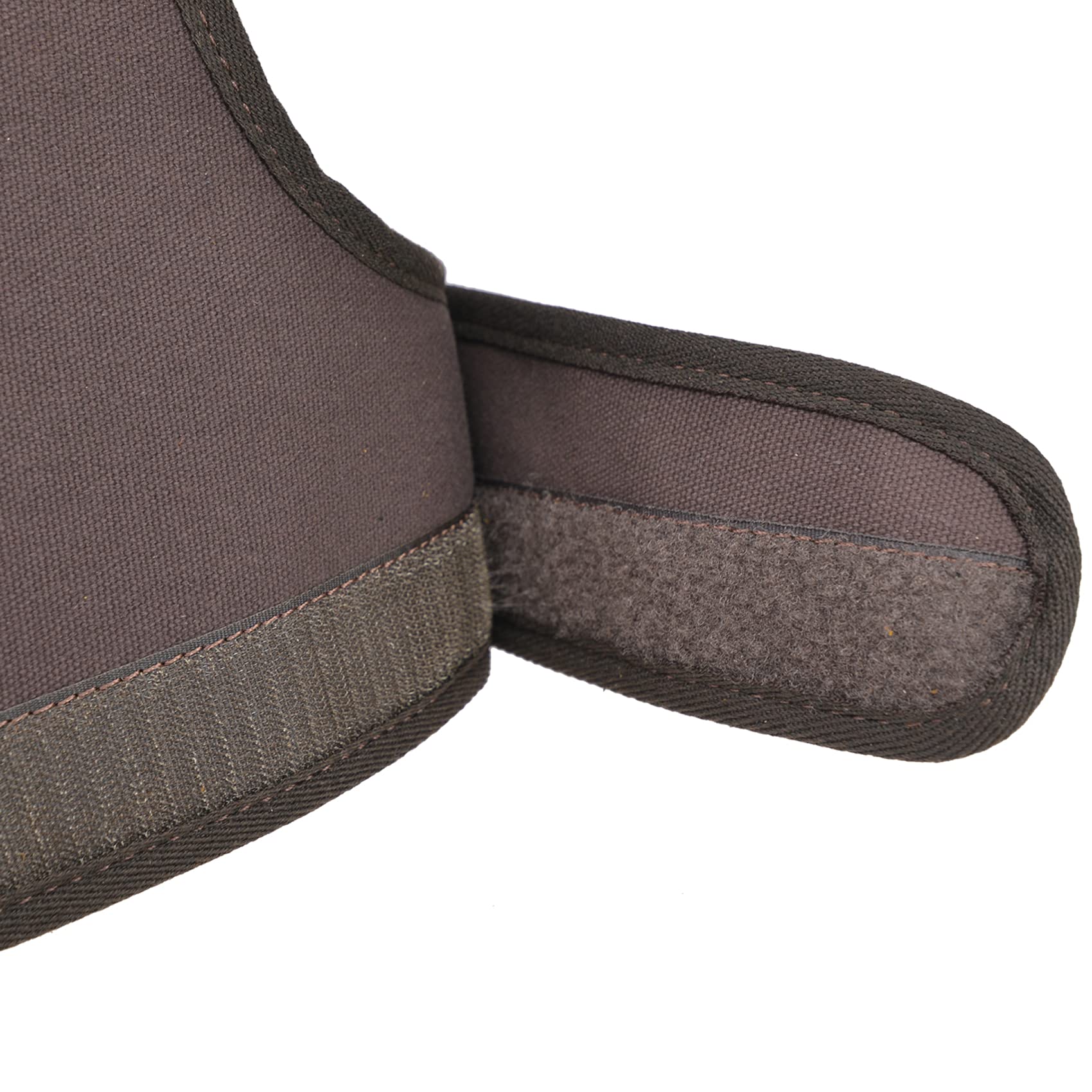 WAYNE'S DOG Verstellbares Gewehr Shotgun Shield Schulterschutz Recoil Pad, Gepolsterte Lederhemd Weste zum Schießen (Kaffee)