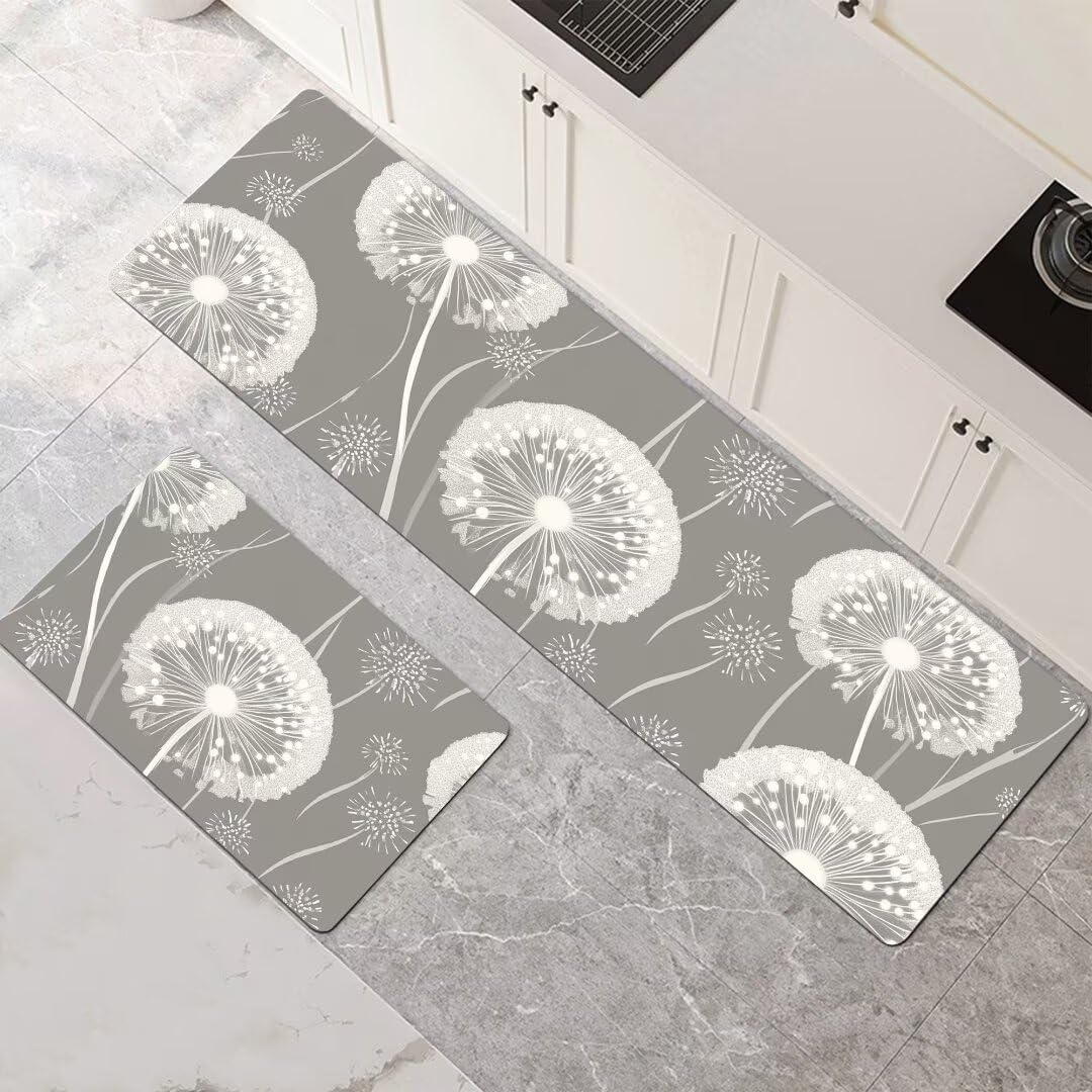 Alfombra cocina antideslizante para evitar resbalones juego de alfombras súper absorbentes