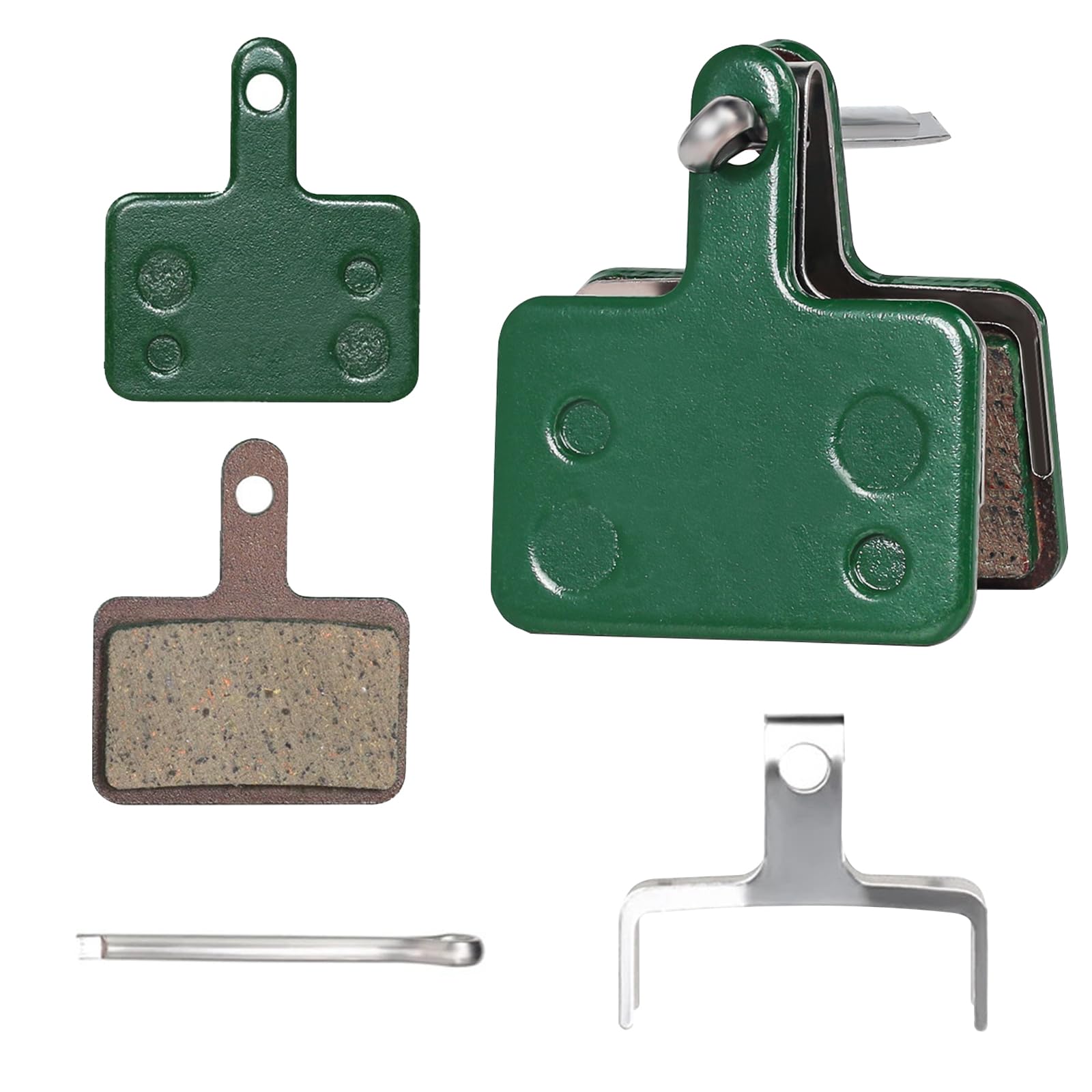 2 Pairs Bremsbeläge Fahrrad,Rennrad Bremsbeläge,Bremsbeläge Fahrrad Scheibenbremse,für TRP,TEKTRO,Quad,PROMAX,Shimano Sport & Freizeit