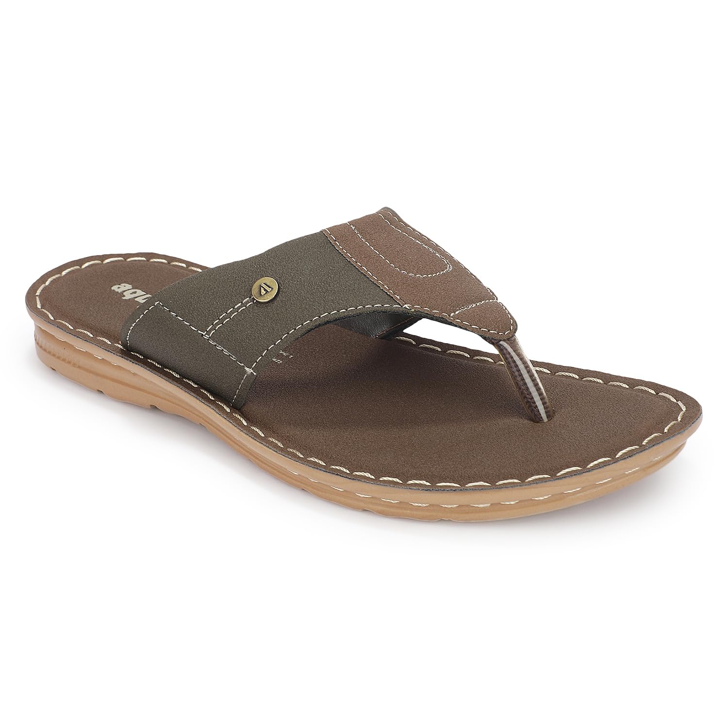 aqualite Men's Casual Sandals with PVC Rexine Upper & PU Sole | Lightweight Comfortable Anti-Slip Daily Wear Sandals for Walking, Office, Travel & Outdoor Use-picture-29