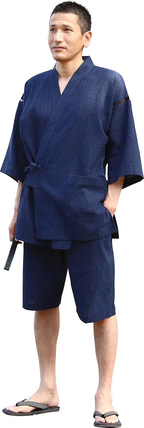 綿の郷(ワタノサト) 久留米ちぢみ織甚平 全行程 日本製 サイズ S/M/L/LL/3L 父の日 プレゼント 実用的 ファッション おしゃれ 服 Amazonで販売中 綿の郷(ワタノサト) 久留米ちぢみ織甚平 全行程 日本製 サイズ S/M/L/LL/3L 父の日 プレゼント 実用的 ファッション おしゃれ 服 Amazonで販売中