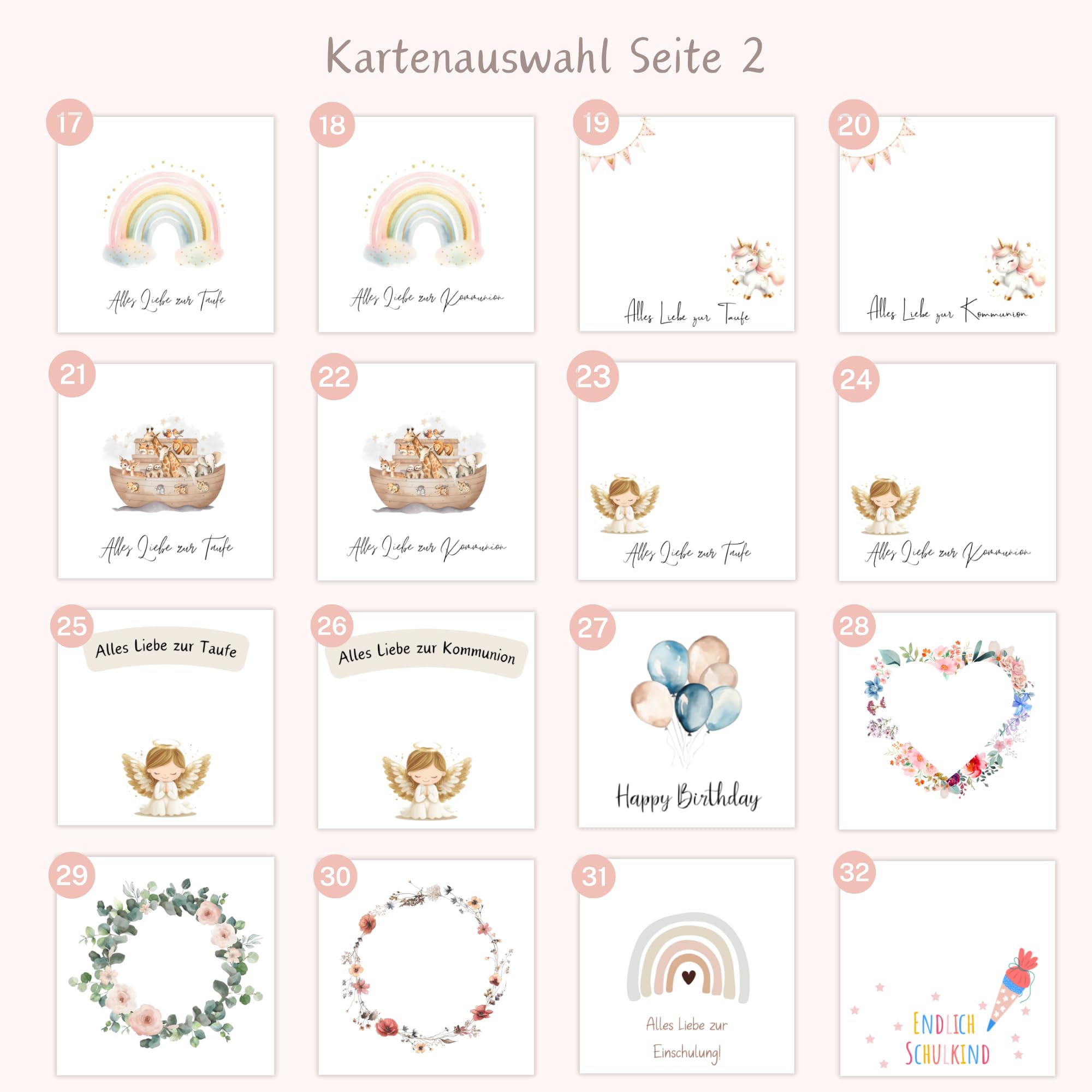 Generisch Personalisierte Kette zur Kommunion Schutzengel Taufkette Taufschmuck Mädchen