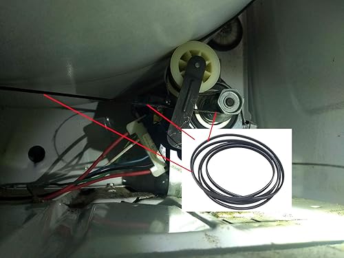 Miniatura 4 de Correa de tambor para secadora 8547157 compatible con Whirlpool Kenmore Secadores Reemplaza Números PS11746374 AP3873695 PS990367 WP8547157