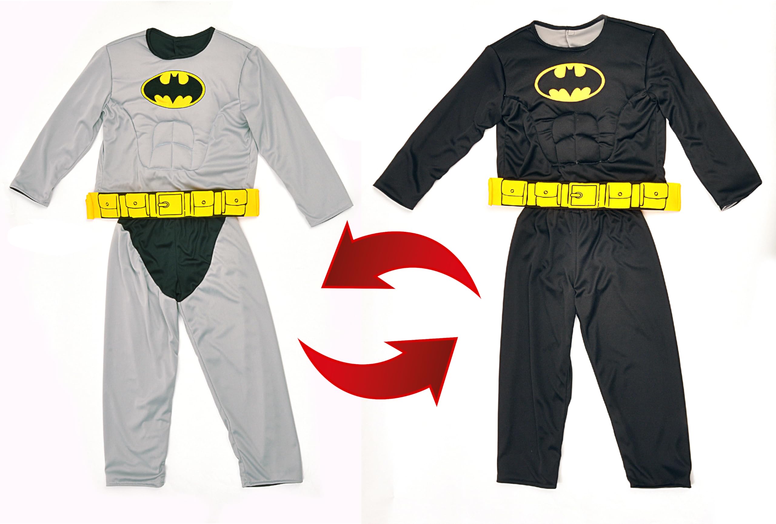 Ciao - Batman kostium disguise boy official DC Comics with padded muscles