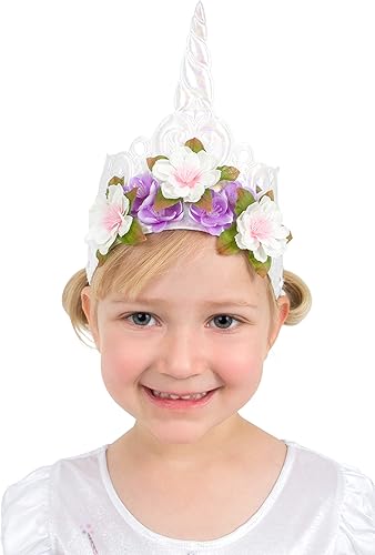 Little Adventures Unicorn Princess Soft Crown Dress Up Costume Accessory