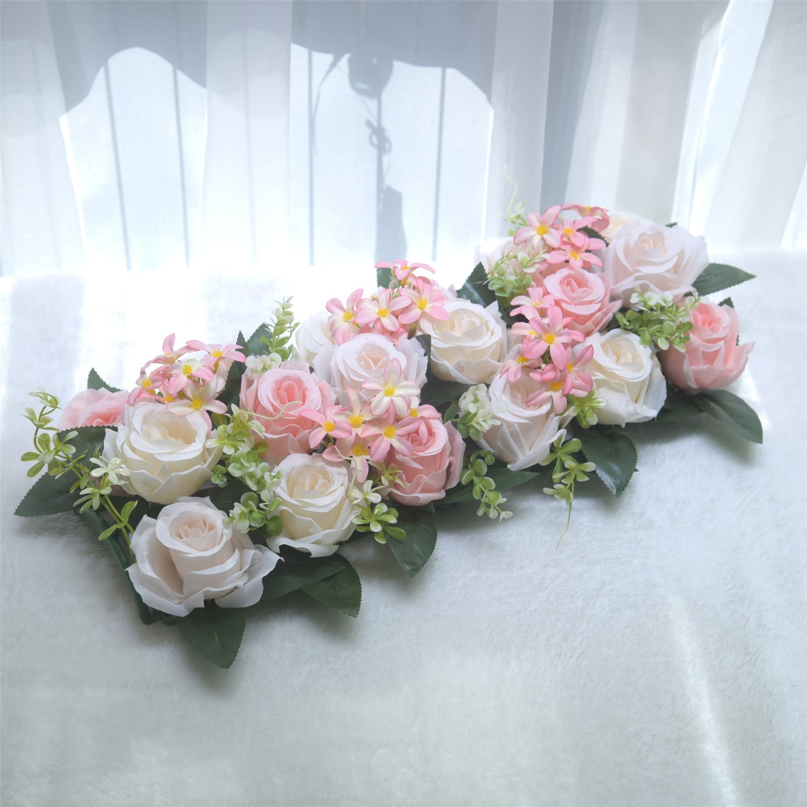 Amazon｜造花ローズフラワーアレンジメント 結婚披露宴記念日お祝い